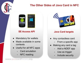 Java Card Technology: The Foundations of NFC | PDF