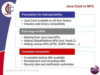 Java Card Technology: The Foundations of NFC | PDF
