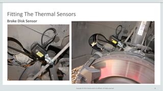 Copyright © 2014, Oracle and/or its affiliates. All rights reserved. 35
Brake Disk Sensor
Fitting The Thermal Sensors
 