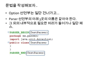 Java cc introduce | PPTX