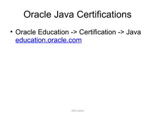 Java Certification | PPT