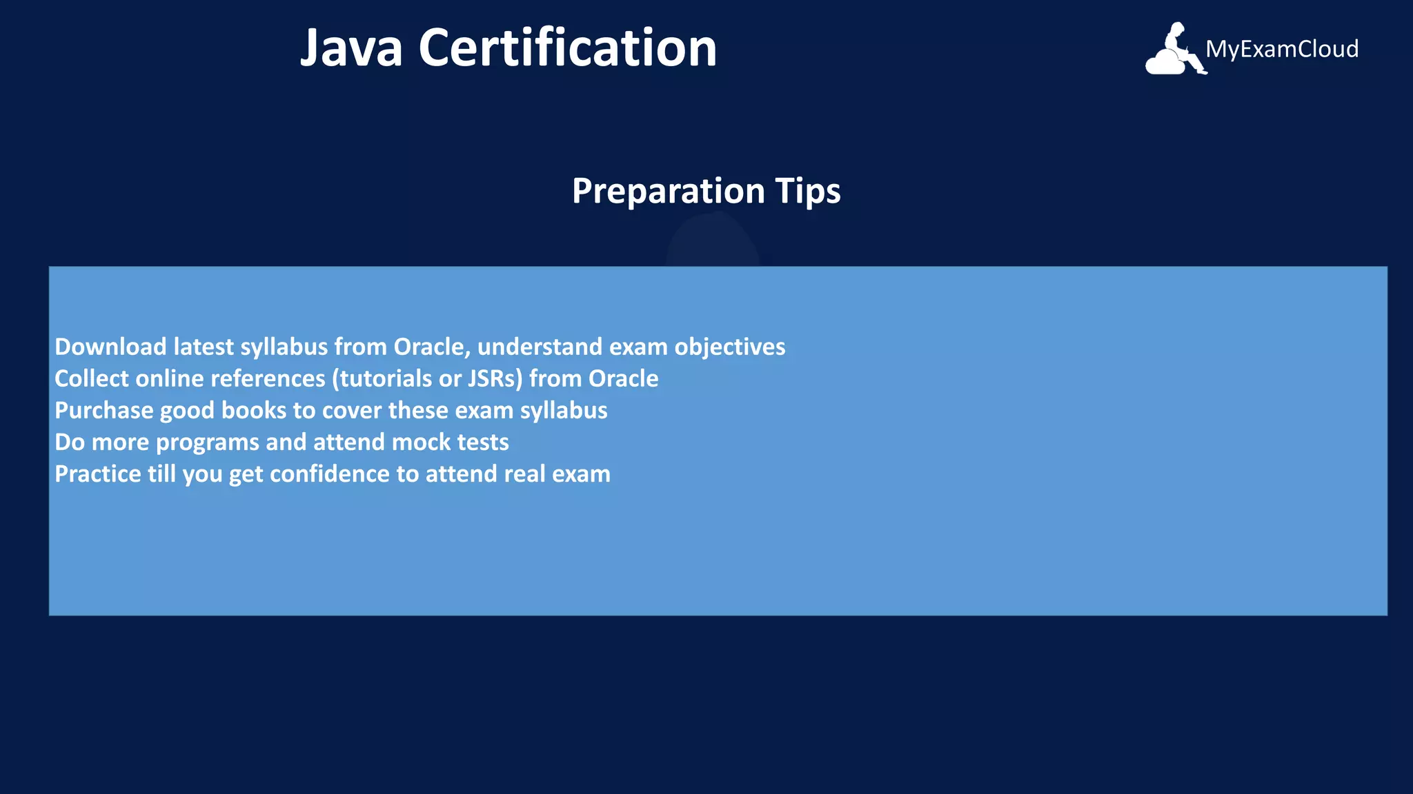 Java Certification PPT java-certification-ppt