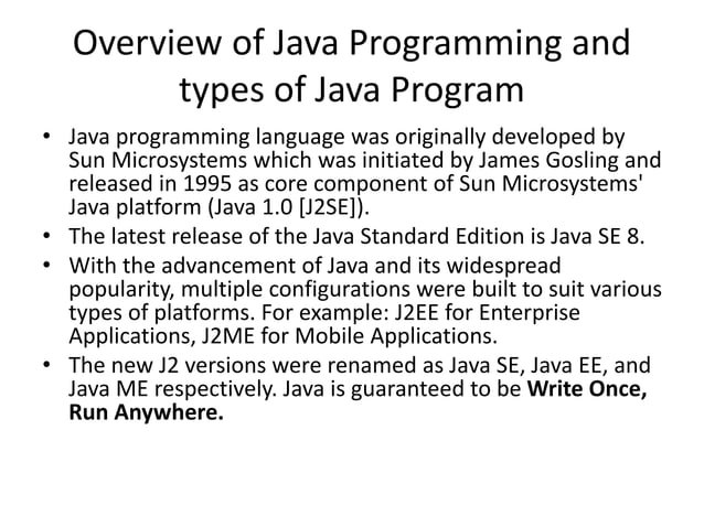 object oriented programming examples | PPT