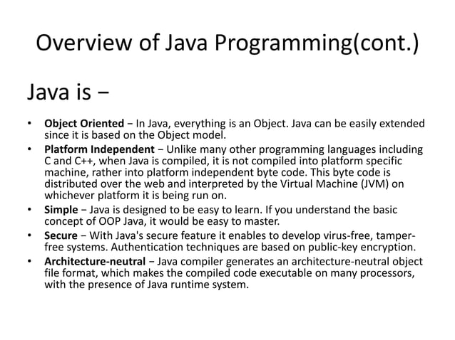 object oriented programming examples | PPT