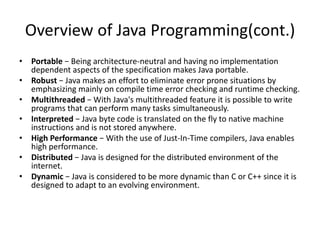 object oriented programming examples | PPT