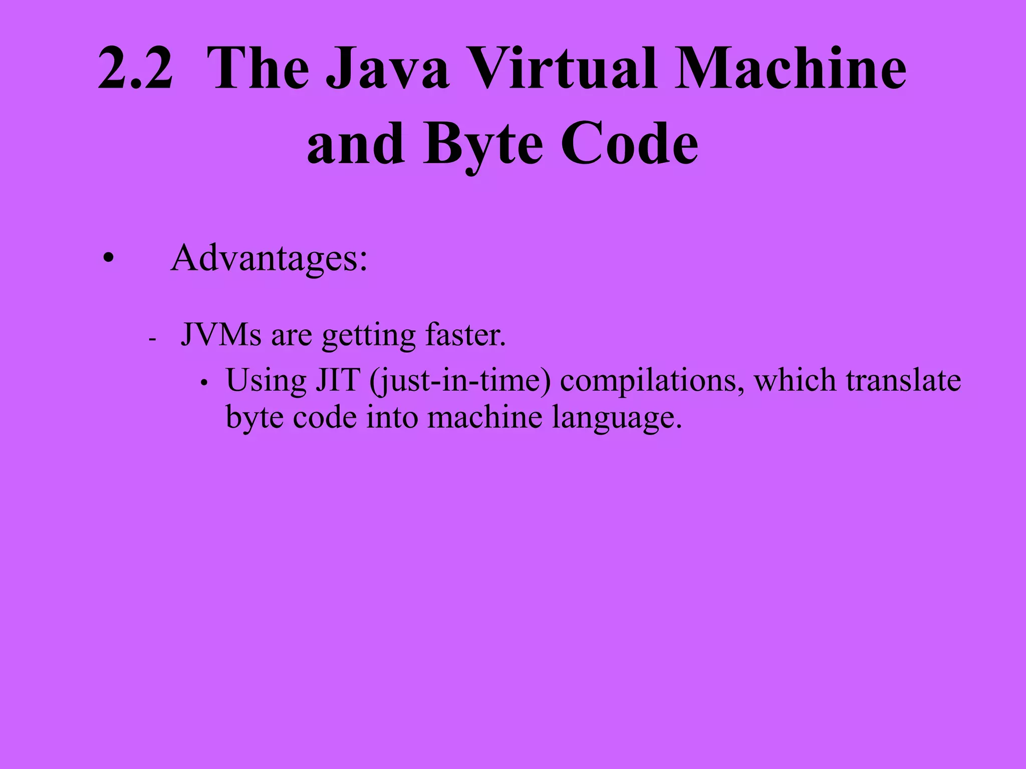 Java Chapter 2 Overview.ppt | Programming Languages | Computing