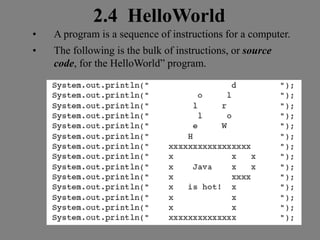 Java Chapter 2 Overview.ppt