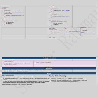 Java cheat sheet | DOCX