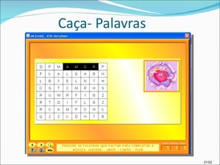 Caça- Palavras 21/22 