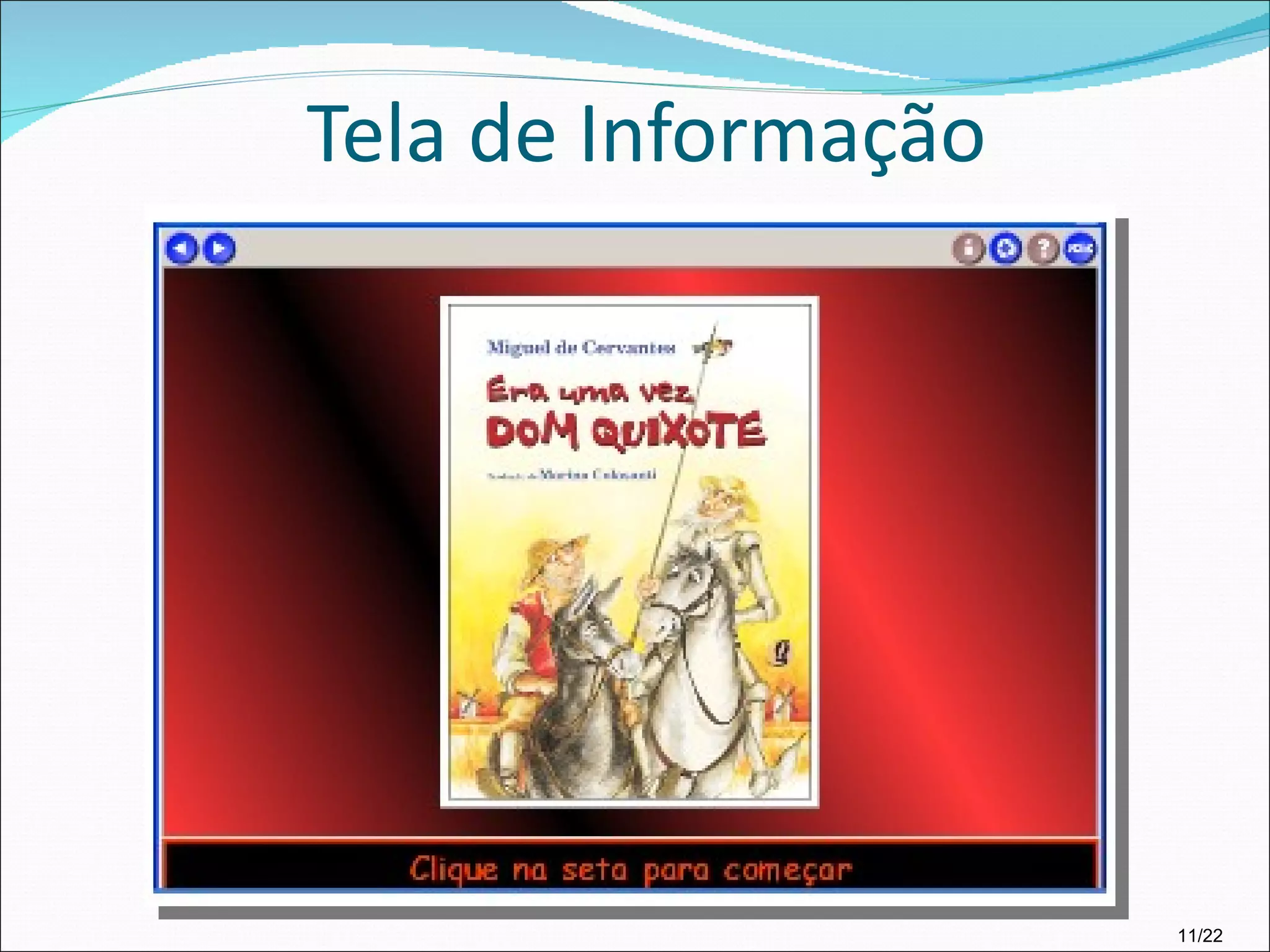 Tela de Informação 11/22 