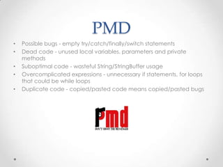 Java Code Quality Tools | PPT