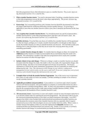 Javacodingstandards | PDF