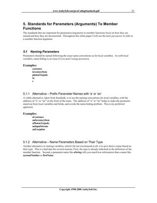 Javacodingstandards | PDF