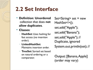 Java Collection Frameworkfdnfbjrbffhfhjdfdsbhff | PPTX