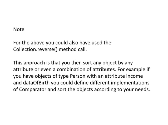 Java Collections Tutorials | PPT