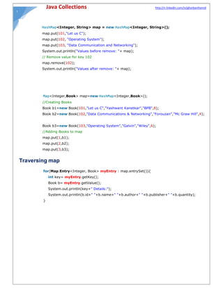 Java collections | PDF