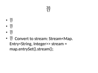 convert stream to array using stream toarray() in java... Java_Collections_Data_Structures_Cheat_Sheet.pptx