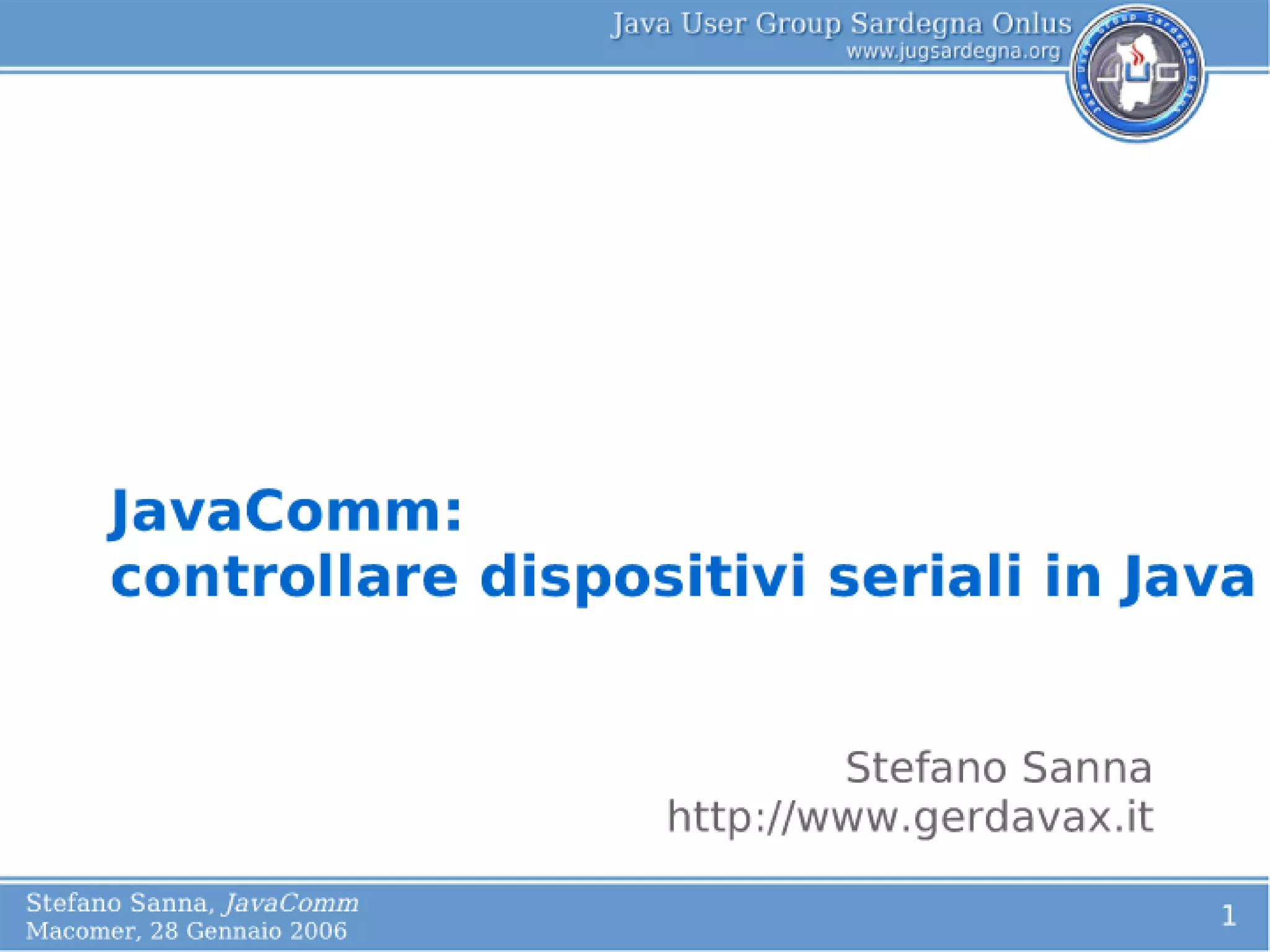 JavaComm