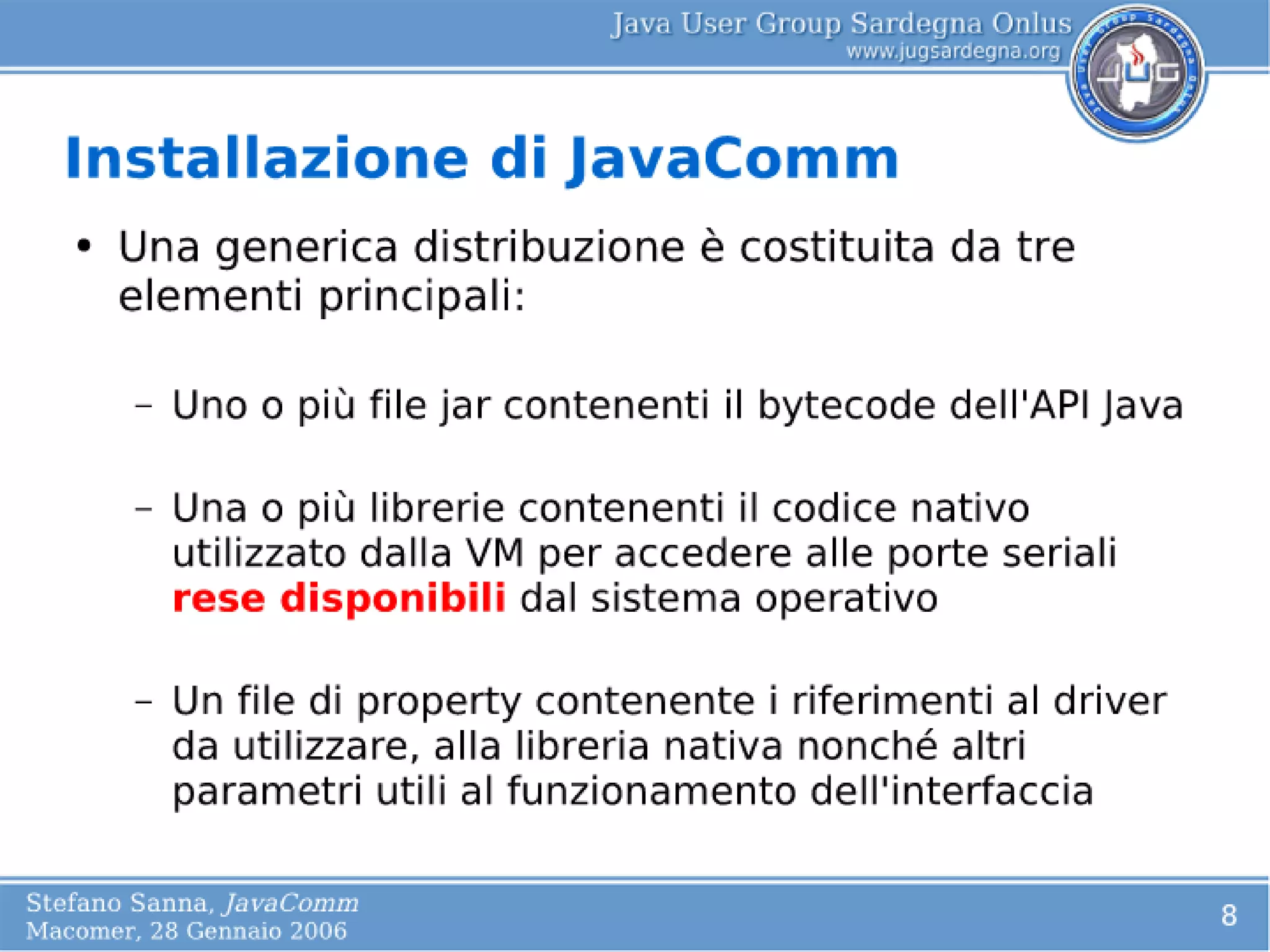 JavaComm