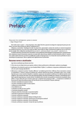 Java como progamar 8º edição - Paul Deitel & Harvey Deitel