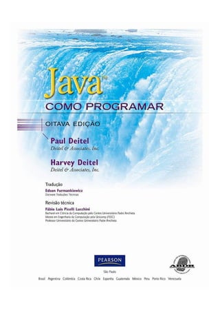 Java como progamar 8º edição - Paul Deitel & Harvey Deitel