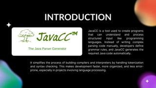 Comprehensive Guide to JavaCC: Building Efficient Parsers and Compilers ...