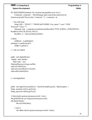 Java completed assignment | DOCX