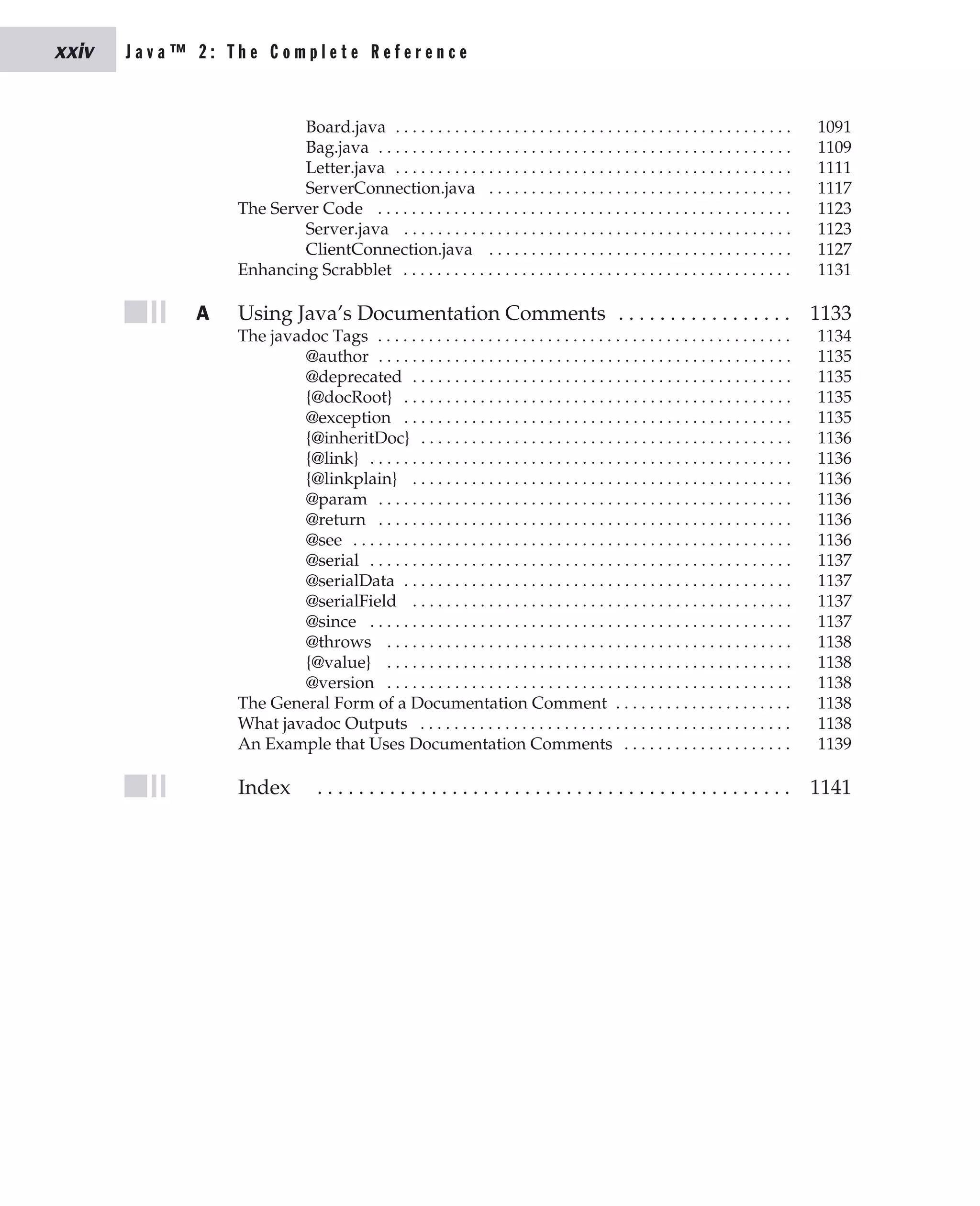 Java Complete Reference Fifth Edition | PDF