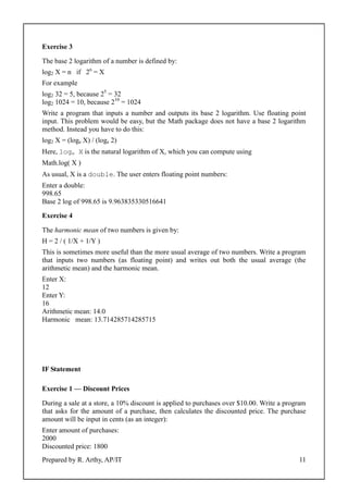 Java conceptual learning material | PDF