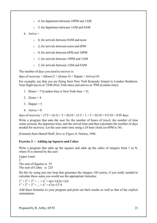 Java conceptual learning material | PDF