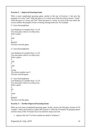 Java conceptual learning material | PDF