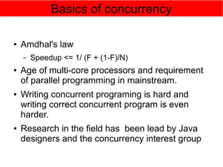 Java concurrency | PPT