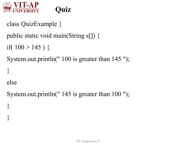Java conditional statements | PDF | Programming Languages | Computing