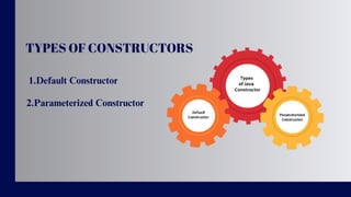 Java constructors and types with examples | PDF