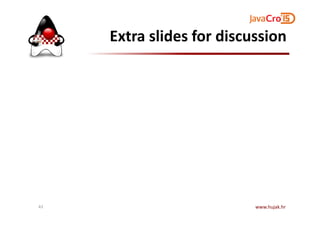 Extra slides for discussion
www.hujak.hr43
 