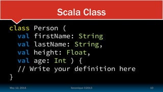 JavaCro 2014 Scala and Java EE 7 Development Experiences | PDF