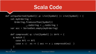 JavaCro 2014 Scala and Java EE 7 Development Experiences | PDF