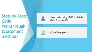 Java Database Connectivity (JDBC) ppt by Aamir Rafique.pptx