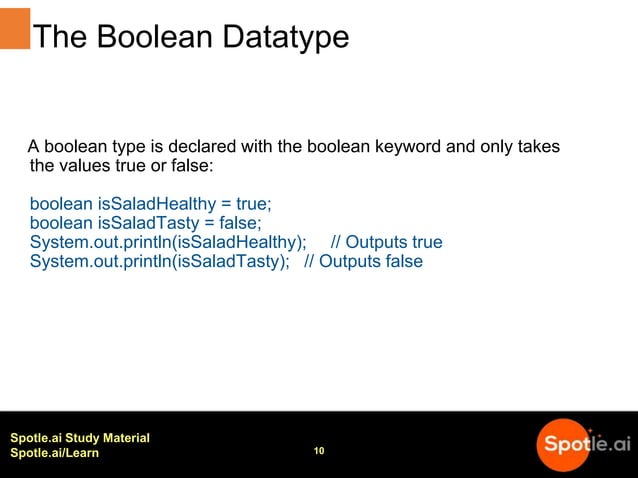 Java Data Types | PPTX