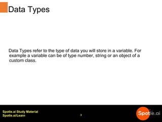 Java Data Types | PPTX