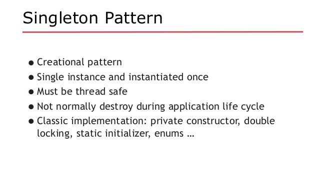 Java EE Revisits Design Patterns Simple Singleton Pattern In Java Java EE Revisits Design Patterns Simple Singleton Pattern In Java