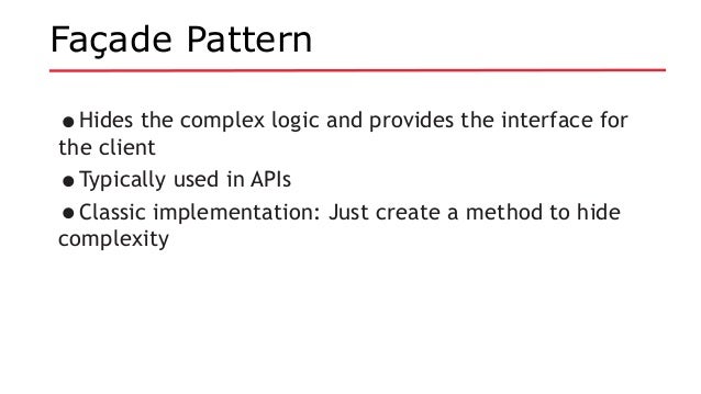 Java EE Revisits Design Patterns Gorgeous Facade Pattern Java Java EE Revisits Design Patterns Gorgeous Facade Pattern Java