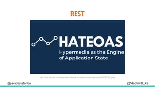 @VladimirD_42@javadayistanbul
ref: https://i0.wp.com/keyholesoftware.com/wp-content/uploads/HATEOAS.png
REST
 