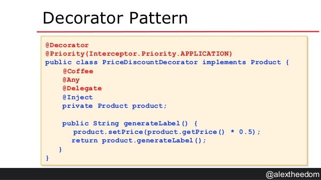 Java Ee Changes Design Pattern Implementation Javadays Kiev 2015