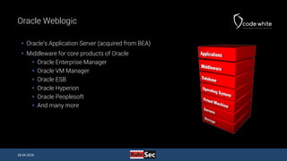 Java Deserialization Vulnerabilities - The Forgotten Bug Class (RuhrSec Edition)