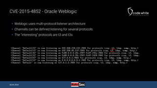 Java Deserialization Vulnerabilities - The Forgotten Bug Class (RuhrSec Edition)
