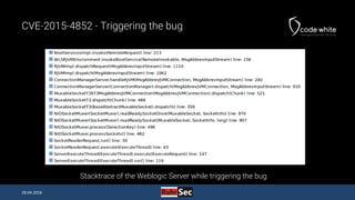 Java Deserialization Vulnerabilities - The Forgotten Bug Class (RuhrSec Edition)