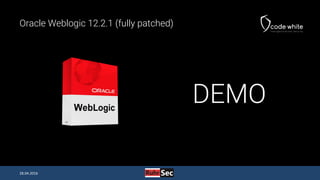 Java Deserialization Vulnerabilities - The Forgotten Bug Class (RuhrSec Edition)