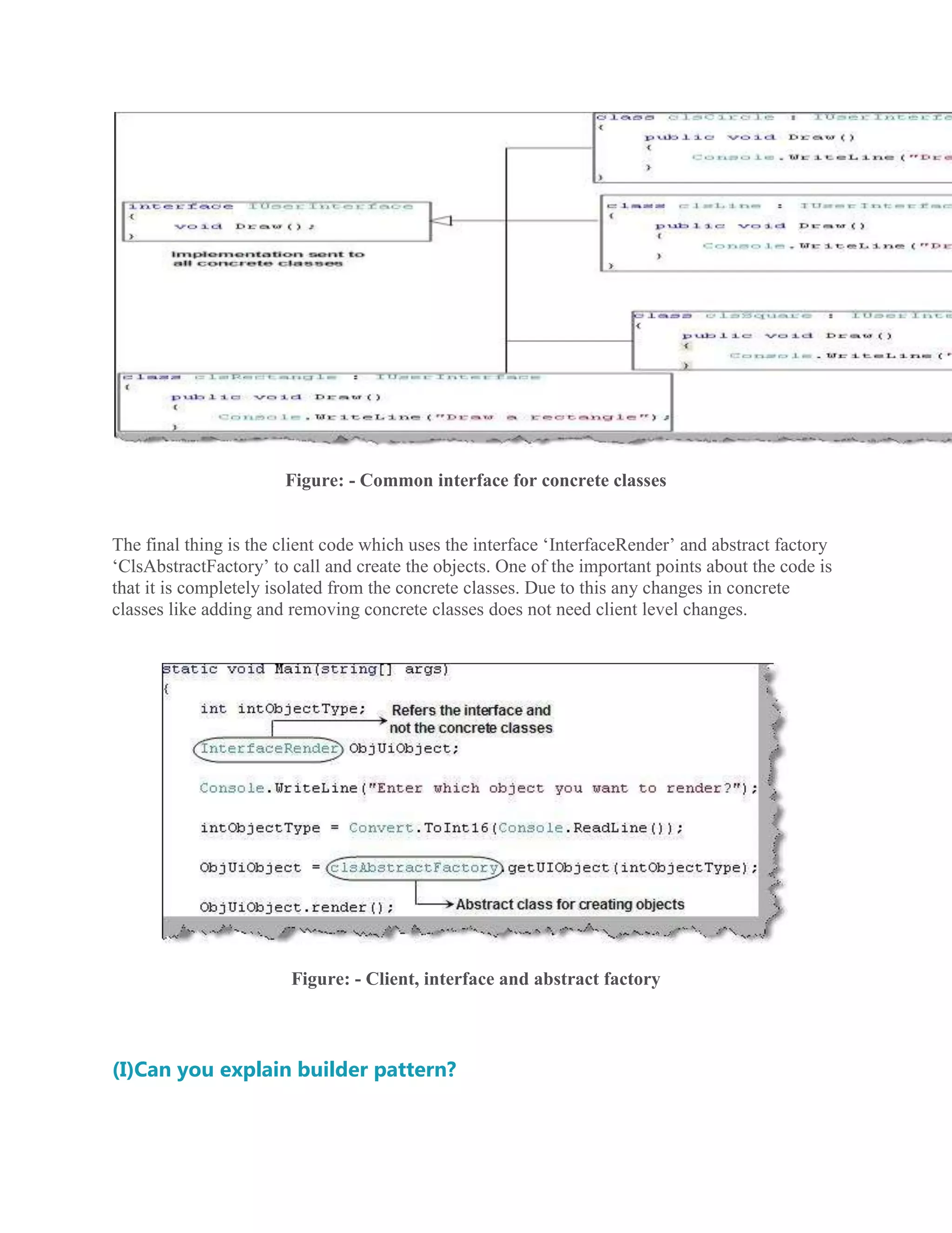 Java Design Pattern Interview Questions