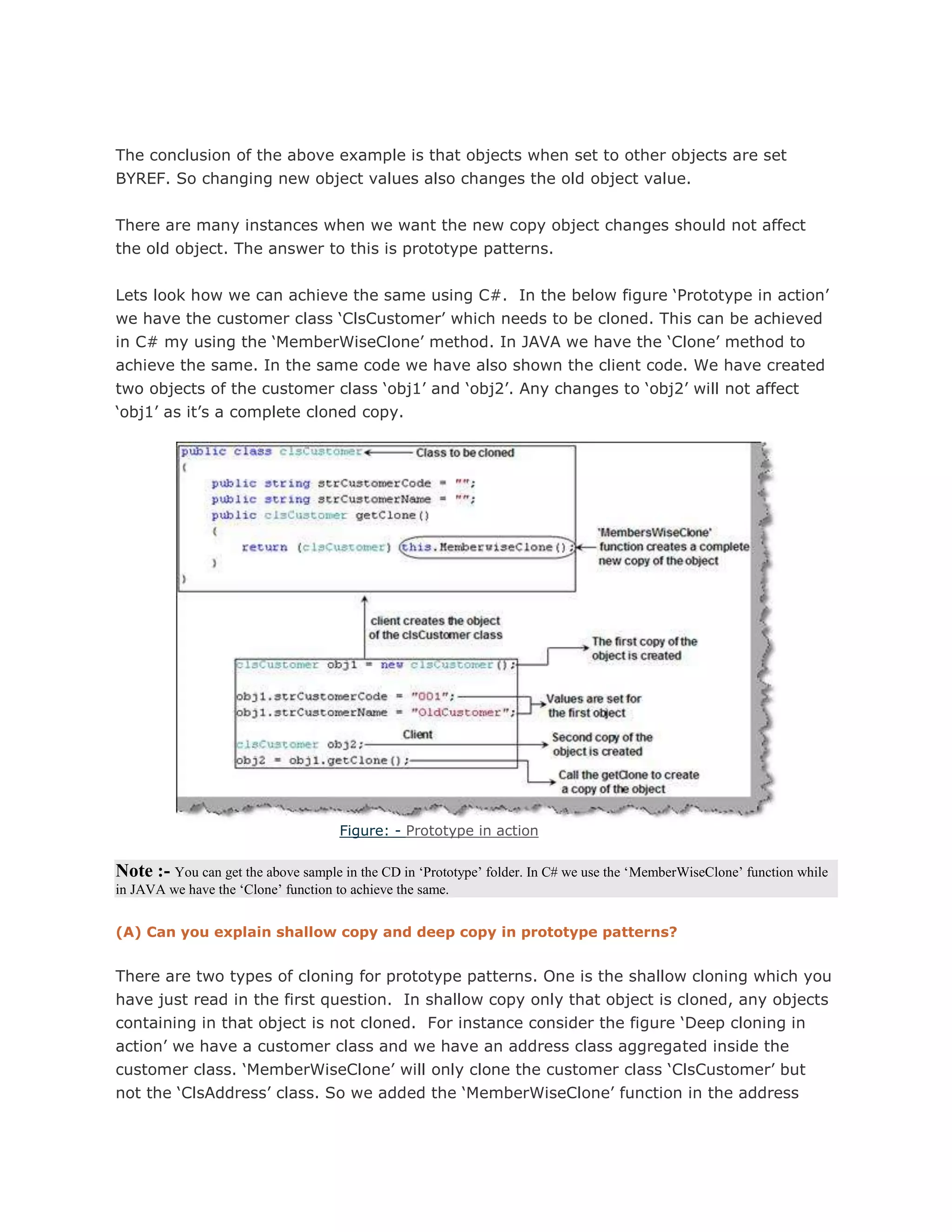 Java Design Pattern Interview Questions